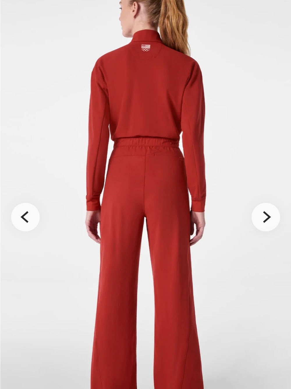 FIGS Women's Red USA Limited Edition Jumpsuit - Picture 2 of 4